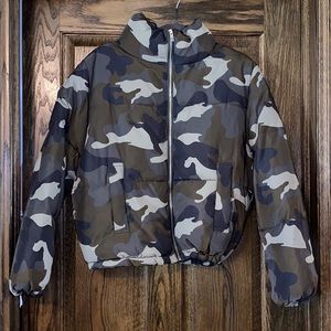 Camo Puffer jacket